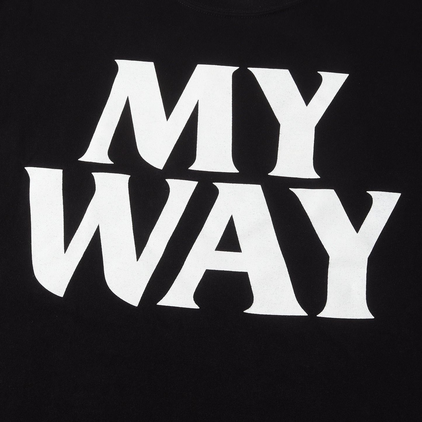 MY WAYロゴ ロングスリーブ Tシャツ(MY WAY / C-TEE. LS)