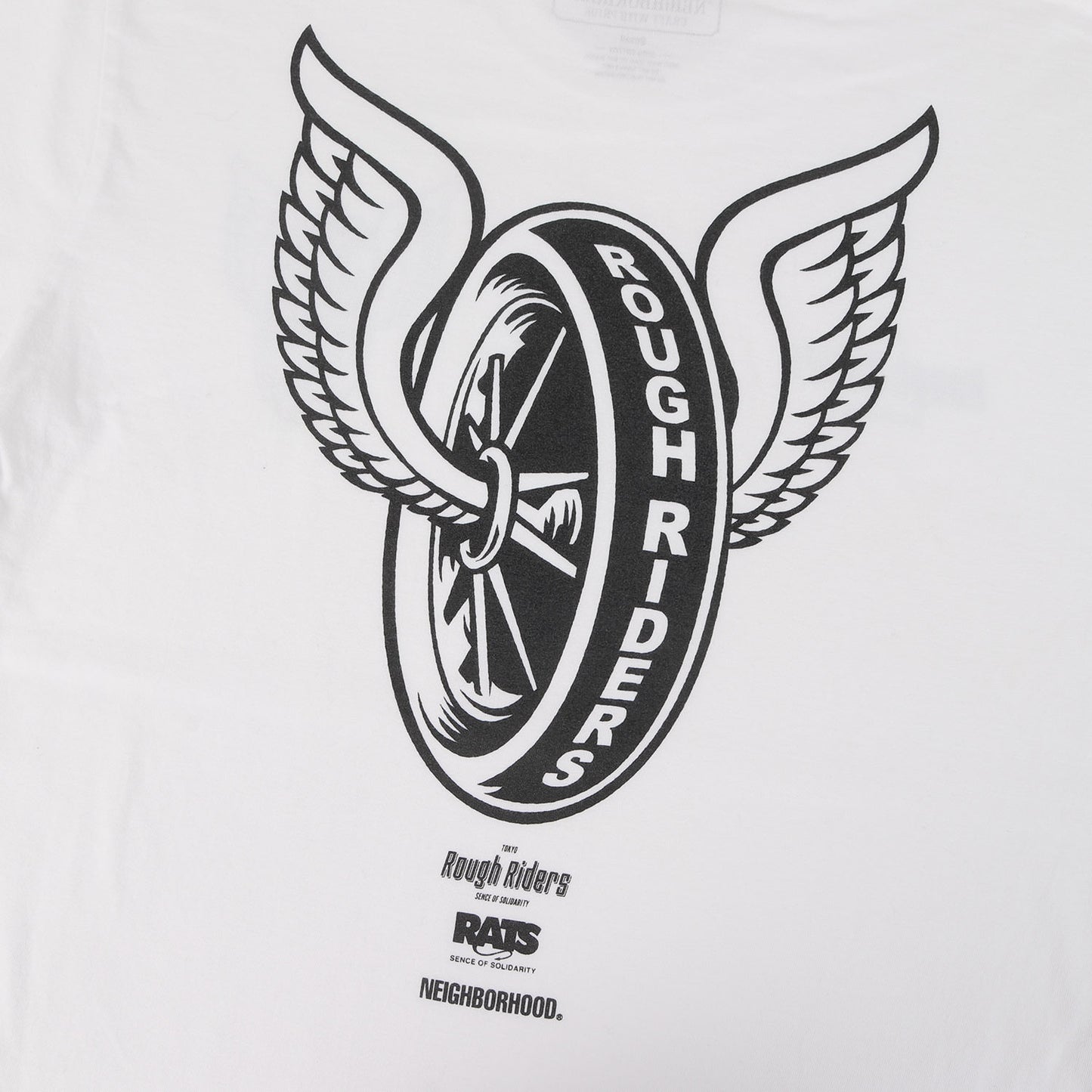 ×RATS TOKYO ROUGH RIDERS フライングホイール Tシャツ