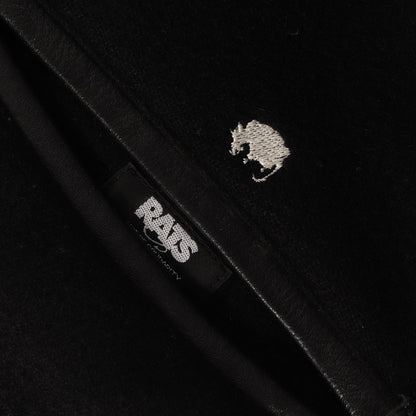 ×WTAPS FILTHYロゴ 袖レザー メルトン スタジャン