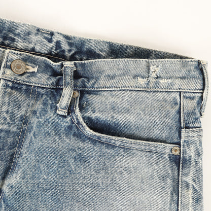 20SS ペイント加工 セルビッチ デニムパンツ