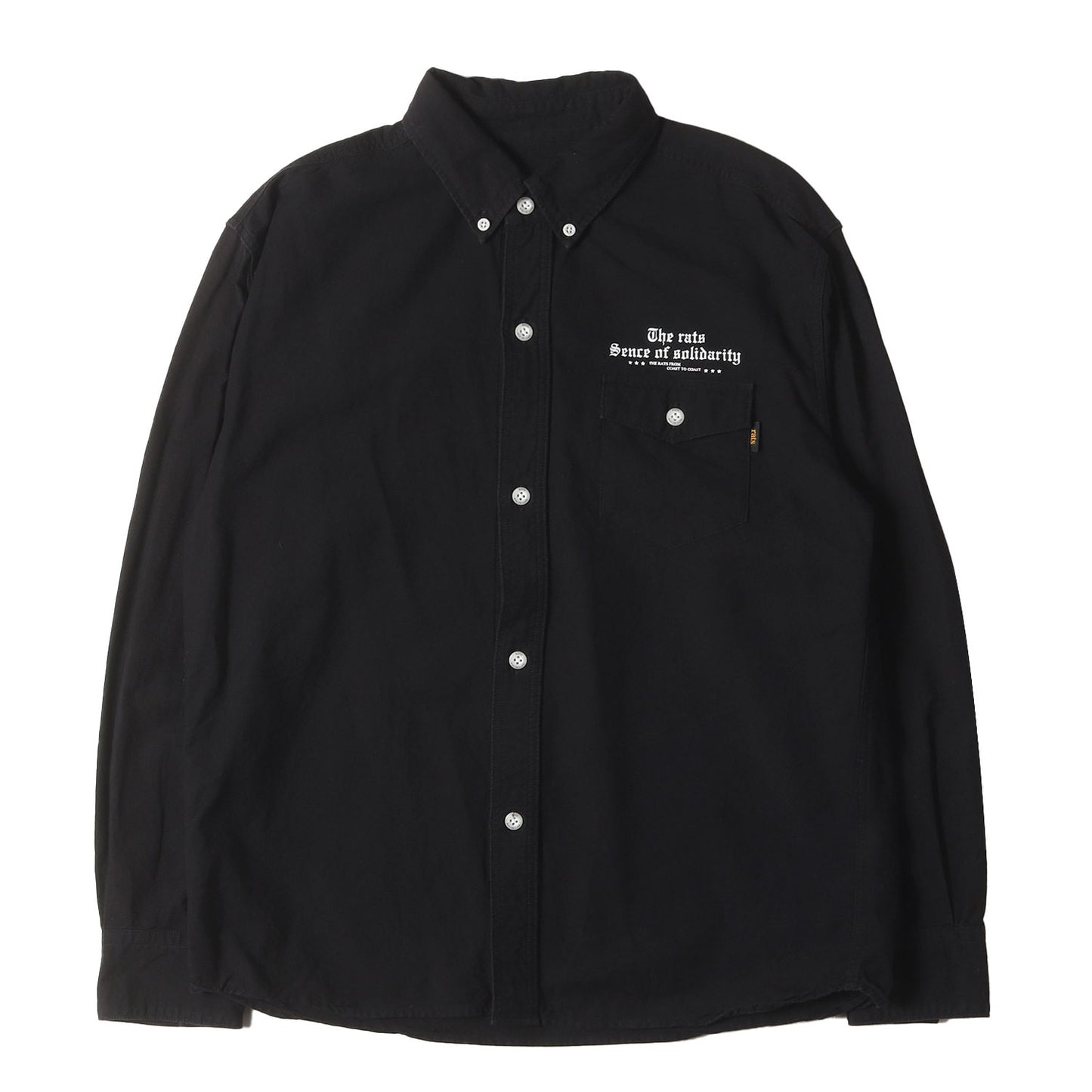 21SS ロゴプリント オックスフォード ボタンダウンシャツ(RODEO SHIRT)