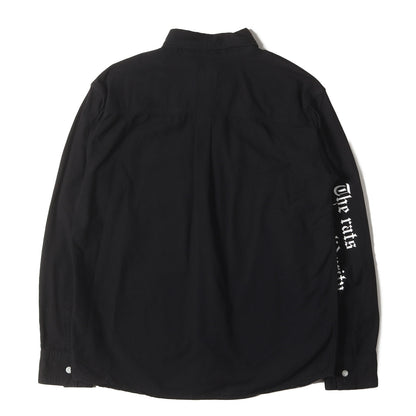 21SS ロゴプリント オックスフォード ボタンダウンシャツ(RODEO SHIRT)