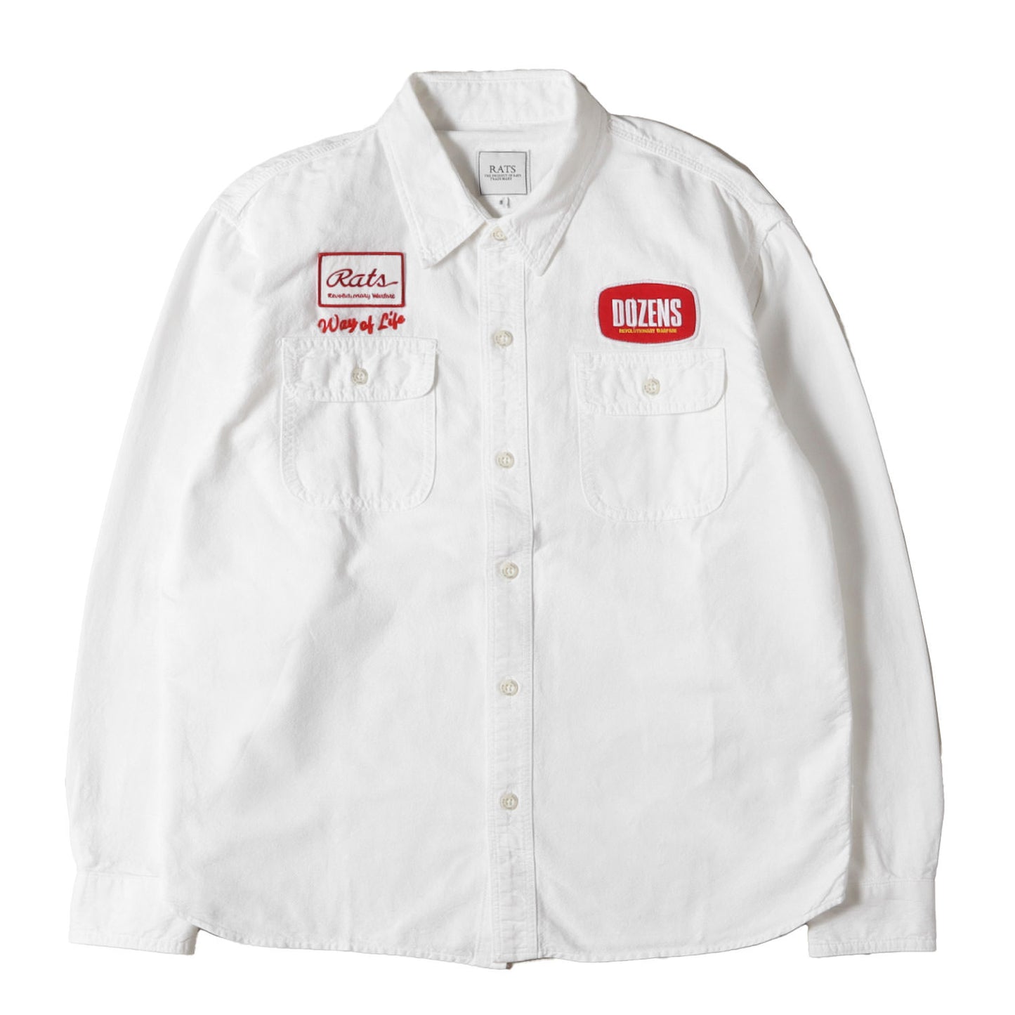 パッチ付き オックスフォード ワークシャツ(PATCH OX WORK SHIRT)