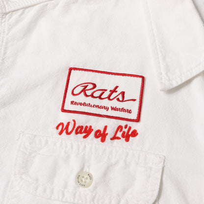 パッチ付き オックスフォード ワークシャツ(PATCH OX WORK SHIRT)