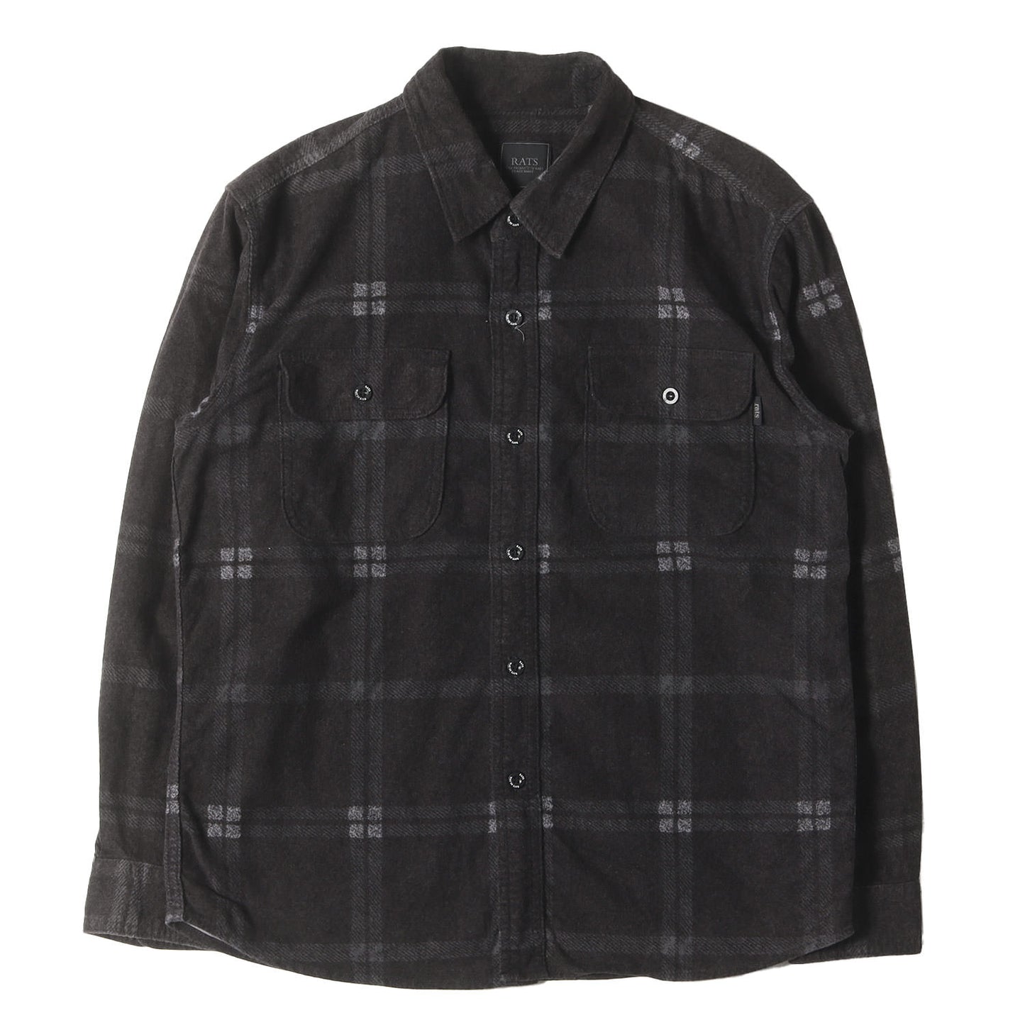20AW プリントチェック フランネルシャツ(PRINT FLANNEL CHECK SHIRT)