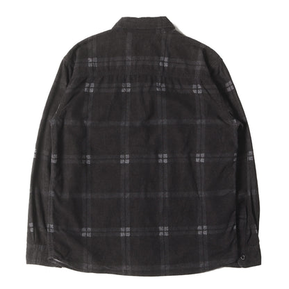 20AW プリントチェック フランネルシャツ(PRINT FLANNEL CHECK SHIRT)