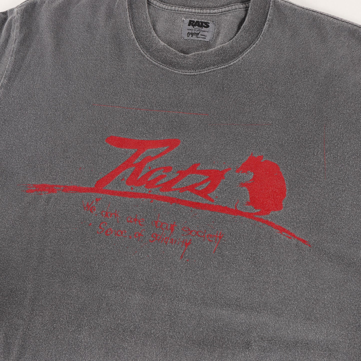 ヴィンテージ加工 WAY OF LIFEロゴ Tシャツ(RED TAG TEE "SCRIPT")