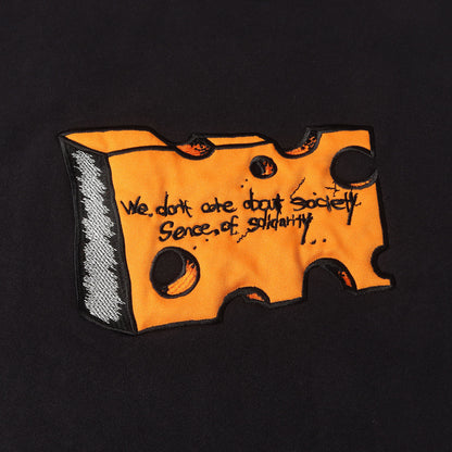 23AW チーズ アップリケ クルーネック スウェット(CHEESE CREW NECK SWEAT)