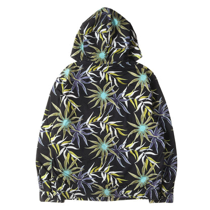 フラワー柄 コットン ビーチジャケット(PRINTED FLOWER BEACH JACKET)