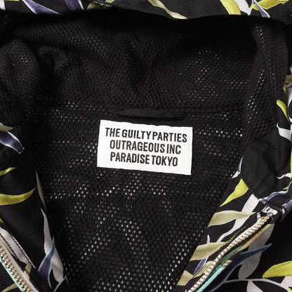 フラワー柄 コットン ビーチジャケット(PRINTED FLOWER BEACH JACKET)