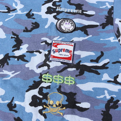 25AW 浮世絵ワッペン グラフィック ヘビー Tシャツ(Crane S/S Top)