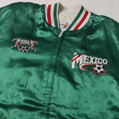 90s 1994年 FIFAワールドカップ メキシコ代表 サテン スタジャン USA製