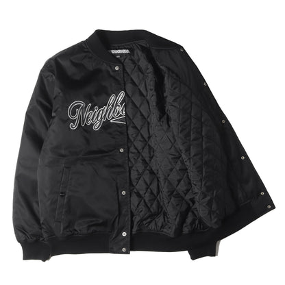 25AW ナイロン ベースボールジャケット / スタジャン(BASEBALL JACKET)