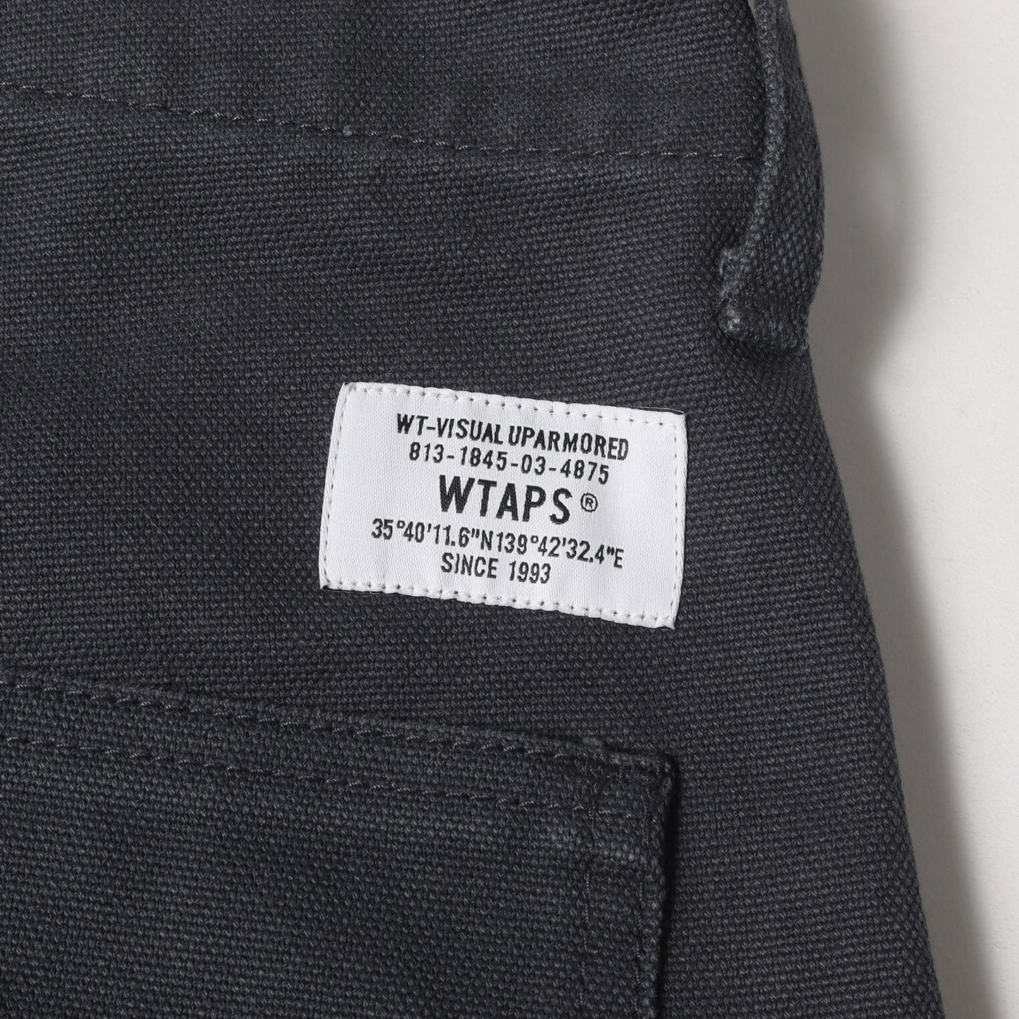 25AW ウォッシュ加工 キャンバス ペインターパンツ(ARMSTG2502 / TROUSERS / COTTON. CNVS)
