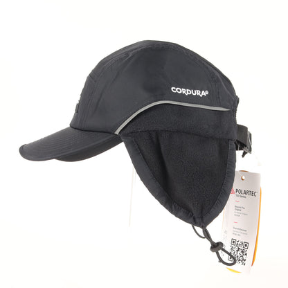 25AW イヤーフラップ付き BOXロゴ キャンプキャップ(Polartec Lined Packable Earflap Camp Cap)