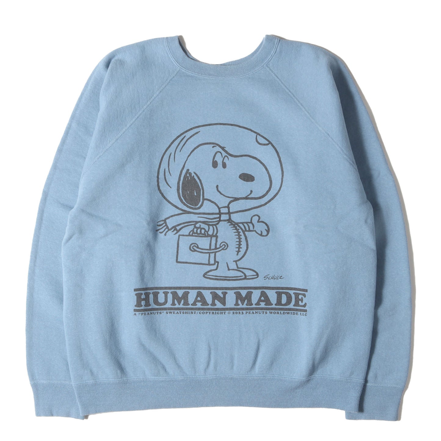 23SS ×PEANUTS アストロノーツ スヌーピー スウェット(SWEATSHIRT #1)