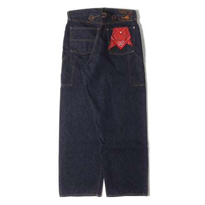 25AW バンダナ付き ワイド デニムパンツ(DENIM PANTS)