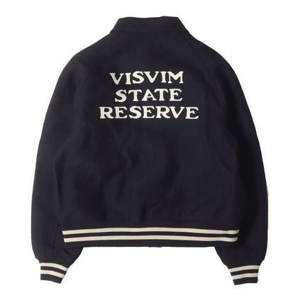 26SS ウール/リネン ダブルクロス バーシティジャケット(CRESTWOOD VARSITY JKT)