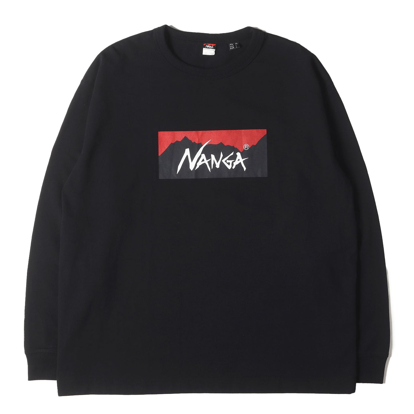BOXロゴ ロングスリーブ Tシャツ(ECO HYBRID BOX LOGO L/S TEE)