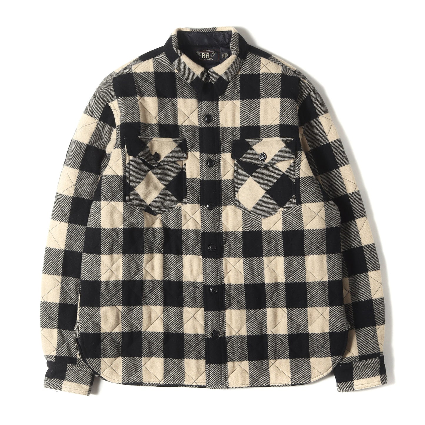 [Ron Herman別注] バッファローチェック ウール キルティング シャツジャケット