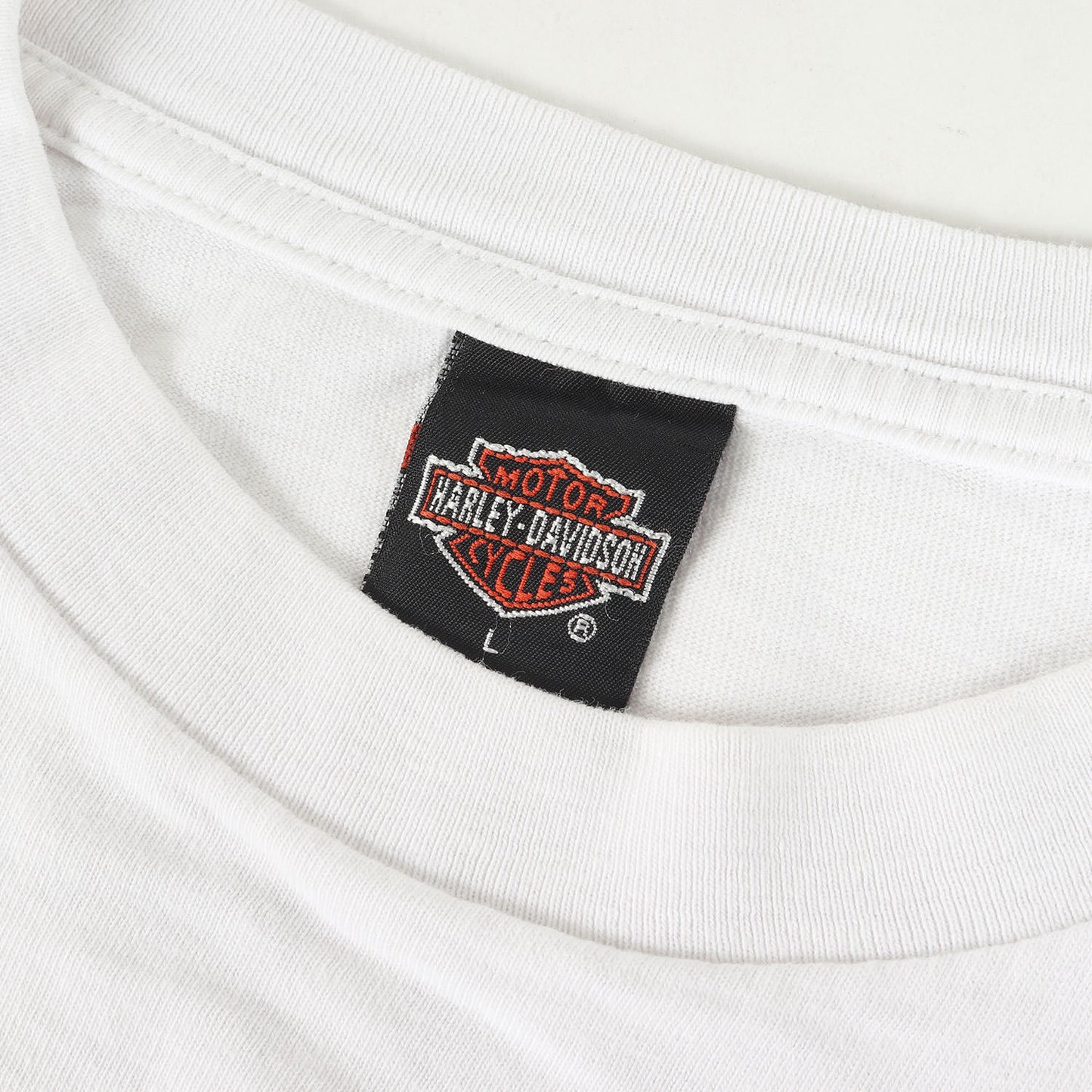 00s 4面プリント 袖フレイム イーグル エンブレム ロングスリーブ ポケット Tシャツ USA製