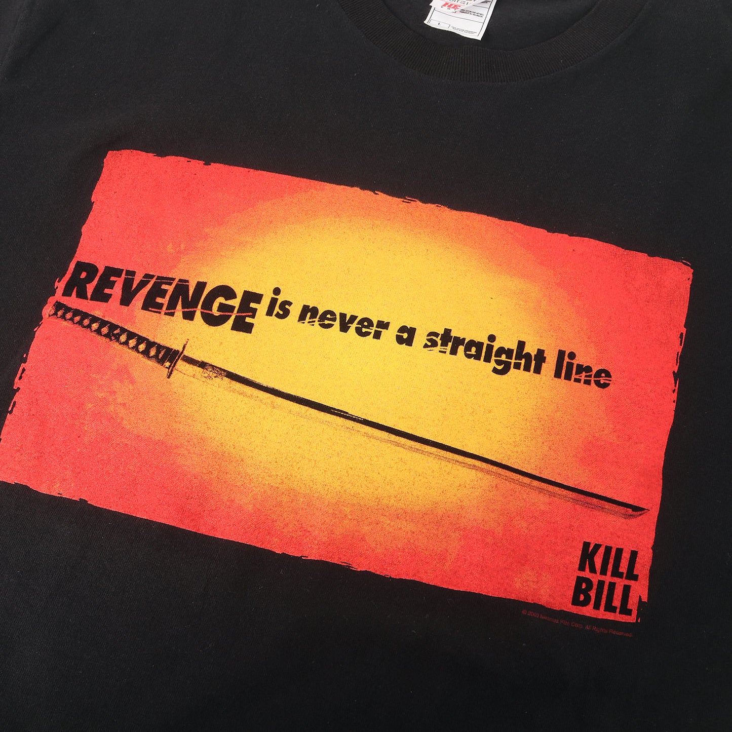 [希少モデル] 00s Kill Bill ビルを殺せ ムービー Tシャツ / エルサルバドル製 FRUIT OF THE LOOM