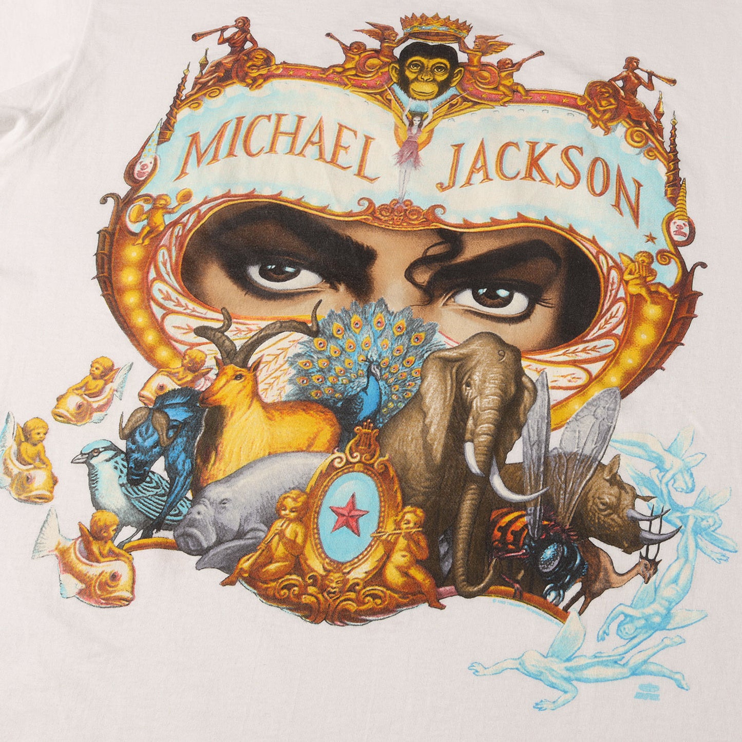 90s Michael Jackson DANGEROUS WORLD TOUR 1992-93 マイケル・ジャクソン Tシャツ / USA製 Hanes