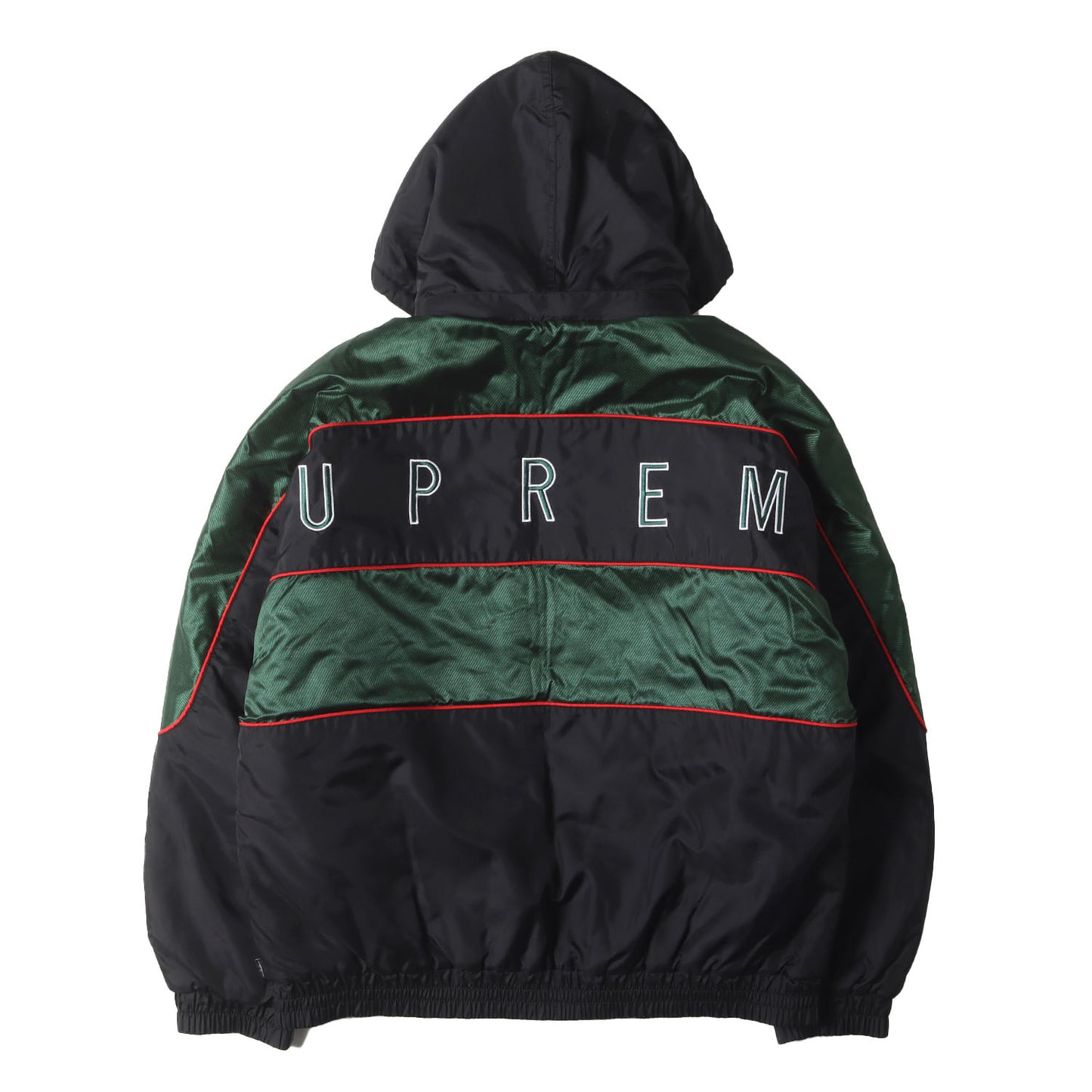 バックロゴ スポーツ パイピング 中綿ジャケット(Sports Piping Puffy Jacket)