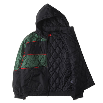 バックロゴ スポーツ パイピング 中綿ジャケット(Sports Piping Puffy Jacket)