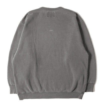 23AW 製品染め クルーネック スウェット(AII 03 / SWEATER / CTPL. SIGN)