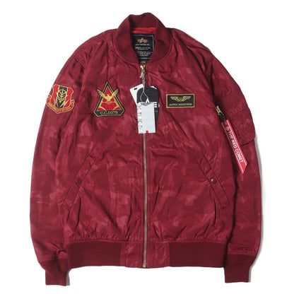 ×機動戦士ガンダム STRICT-G シャア・アズナブル 赤い彗星モデル MA-1 フライトジャケット