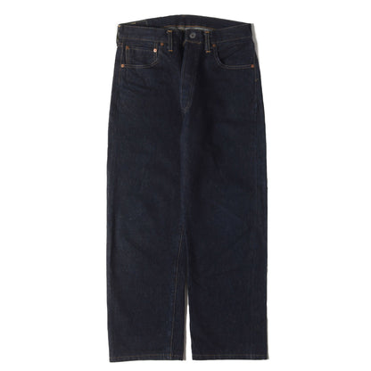 [希少 濃紺] 90s 1950年代復刻 501XX デニムパンツ / USA製 501-0003 バレンシア工場 ボタン裏刻印555