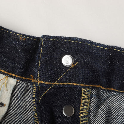 [希少 濃紺] 90s 1950年代復刻 501XX デニムパンツ / USA製 501-0003 バレンシア工場 ボタン裏刻印555