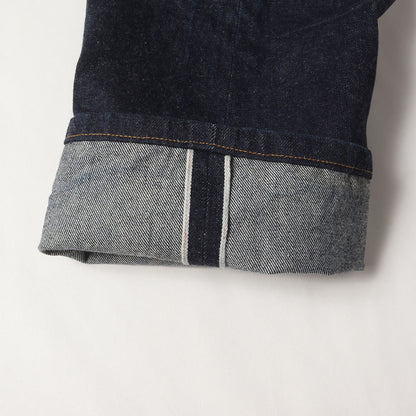 [希少 濃紺] 90s 1950年代復刻 501XX デニムパンツ / USA製 501-0003 バレンシア工場 ボタン裏刻印555