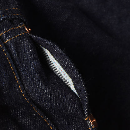 [希少 濃紺] 90s 1950年代復刻 501XX デニムパンツ / USA製 501-0003 バレンシア工場 ボタン裏刻印555