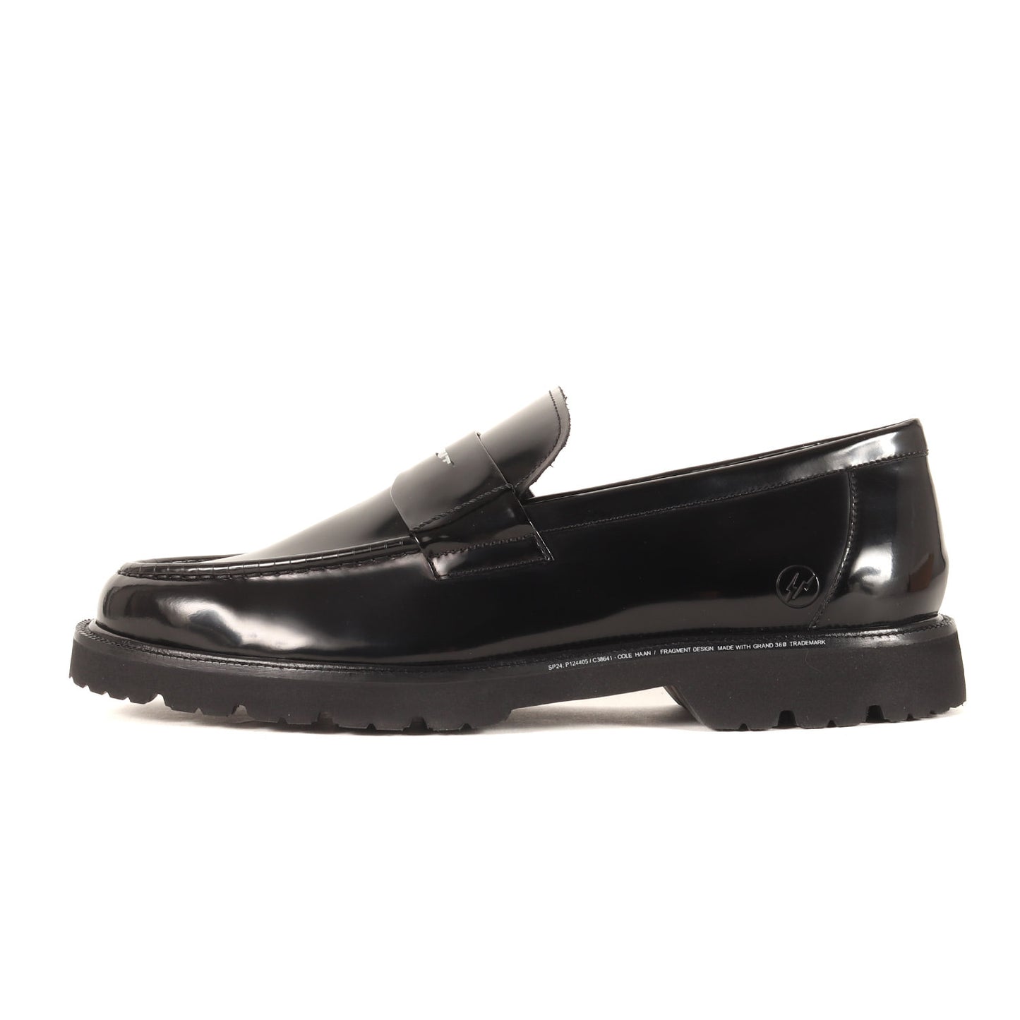 24SS ×fragment design パテントレザー ペニーローファー(AC PENNY)