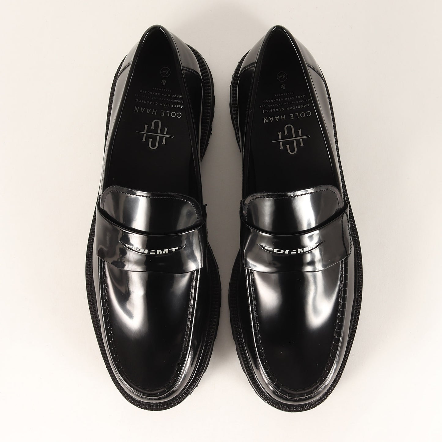 24SS ×fragment design パテントレザー ペニーローファー(AC PENNY)