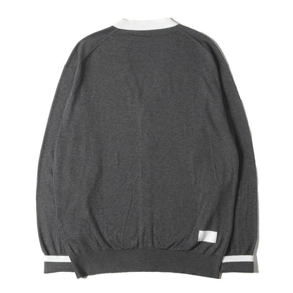22SS ×fragment design ×JOHN SMEDLEY シーアイランドコットン ニット カーディガン