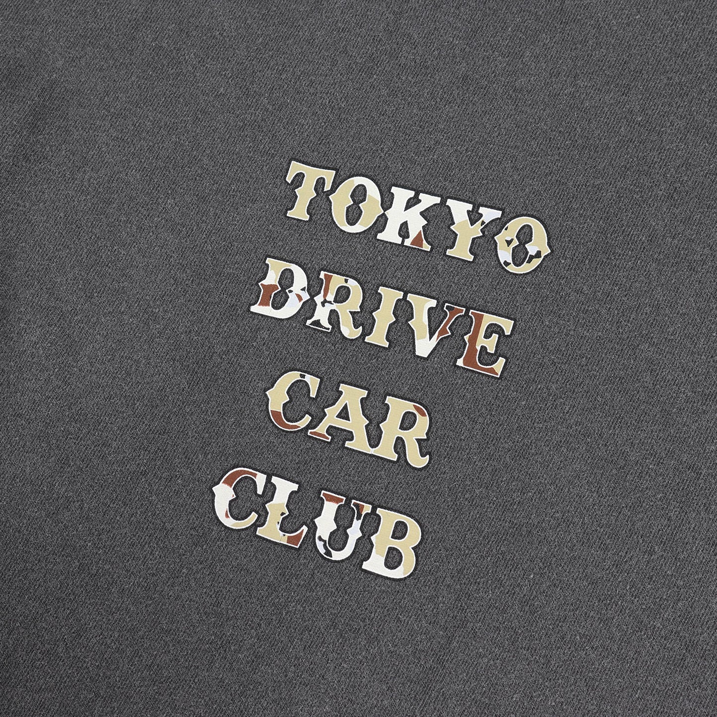 ガーメントダイ加工 デザートカモロゴ ロングスリーブ Tシャツ