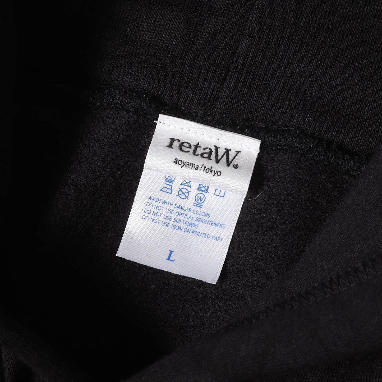 retaW ロゴプリント スウェット パーカー