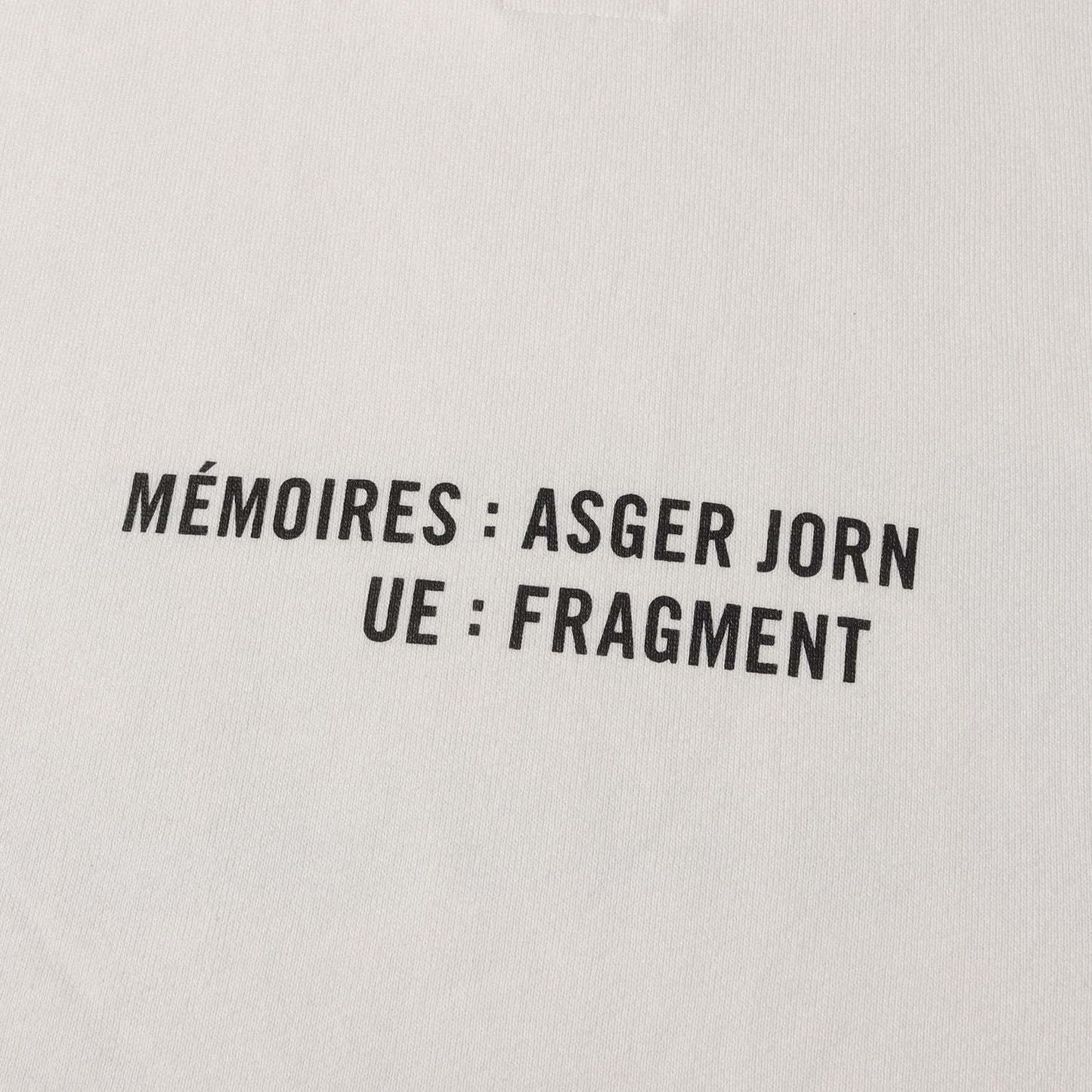 21SS ×fragment design ×ASGER JORN スウェットパーカー(MEMOIRES / HOODIE)