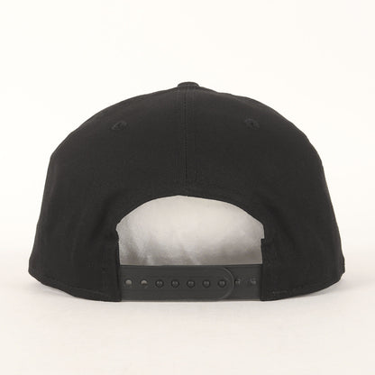 ×NEW ERA ロゴ刺繍 スナップバック ベースボールキャップ