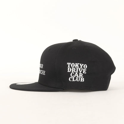 ×NEW ERA ロゴ刺繍 スナップバック ベースボールキャップ