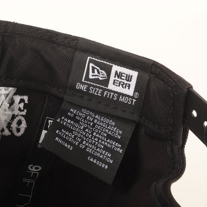 ×NEW ERA ロゴ刺繍 スナップバック ベースボールキャップ