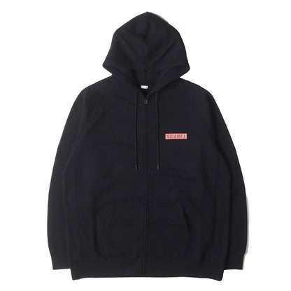 23SS TEAMロゴ ジップ スウェット パーカー(ZIP HOODIE)