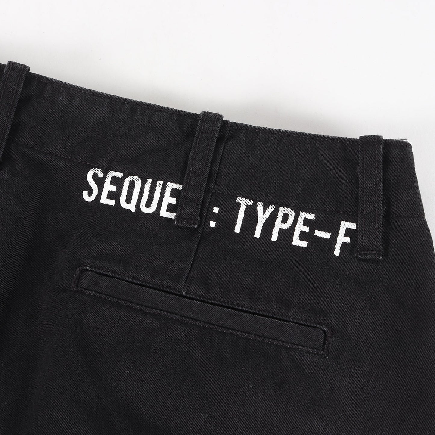 ダメージリペア加工 コットンツイル ワーク チノパンツ(CHINO PANTS TYPE-F)