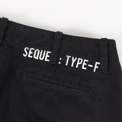 ダメージリペア加工 コットンツイル ワーク チノパンツ(CHINO PANTS TYPE-F)