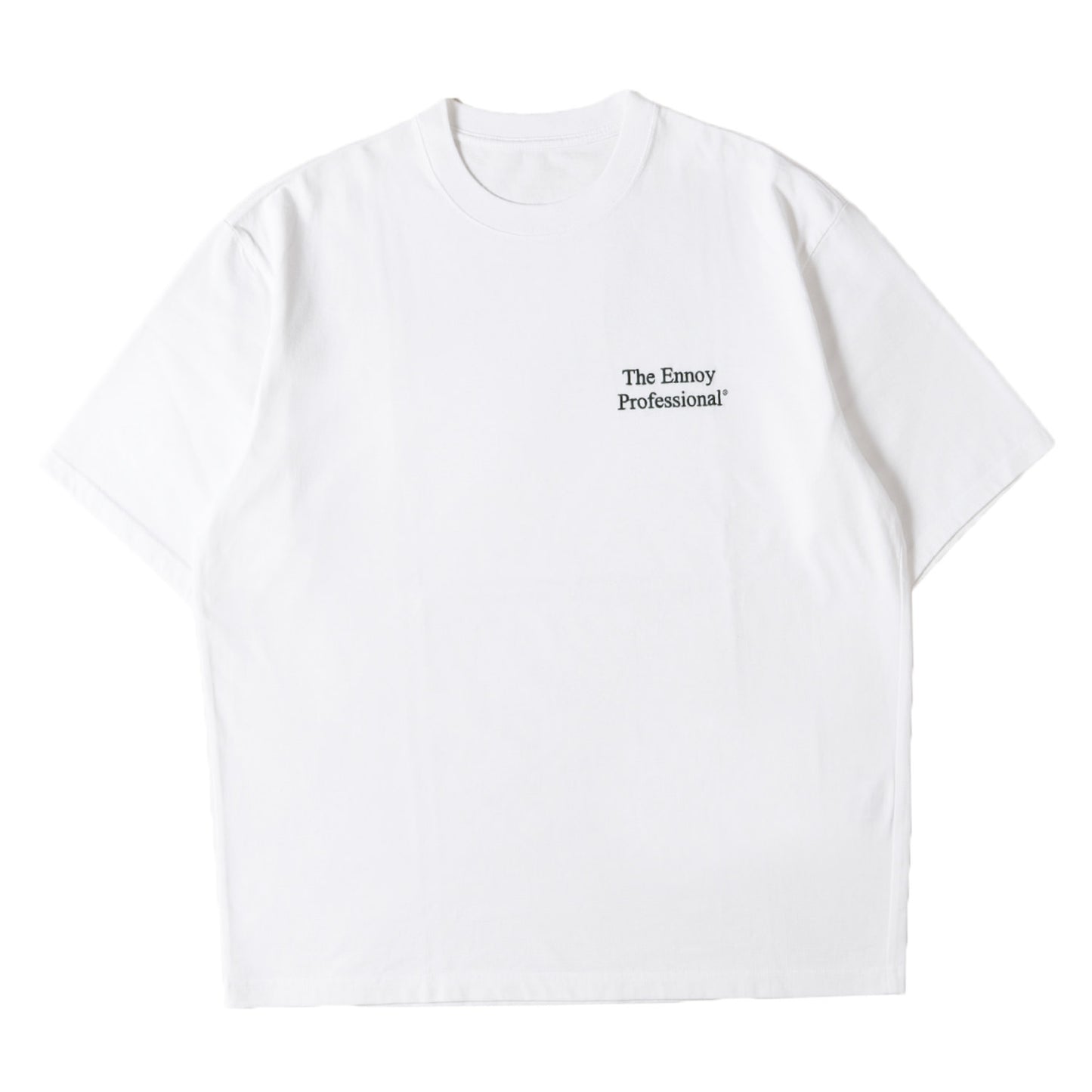 21SS ブランドロゴ刺繍 クルーネック Tシャツ