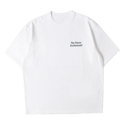 21SS ブランドロゴ刺繍 クルーネック Tシャツ