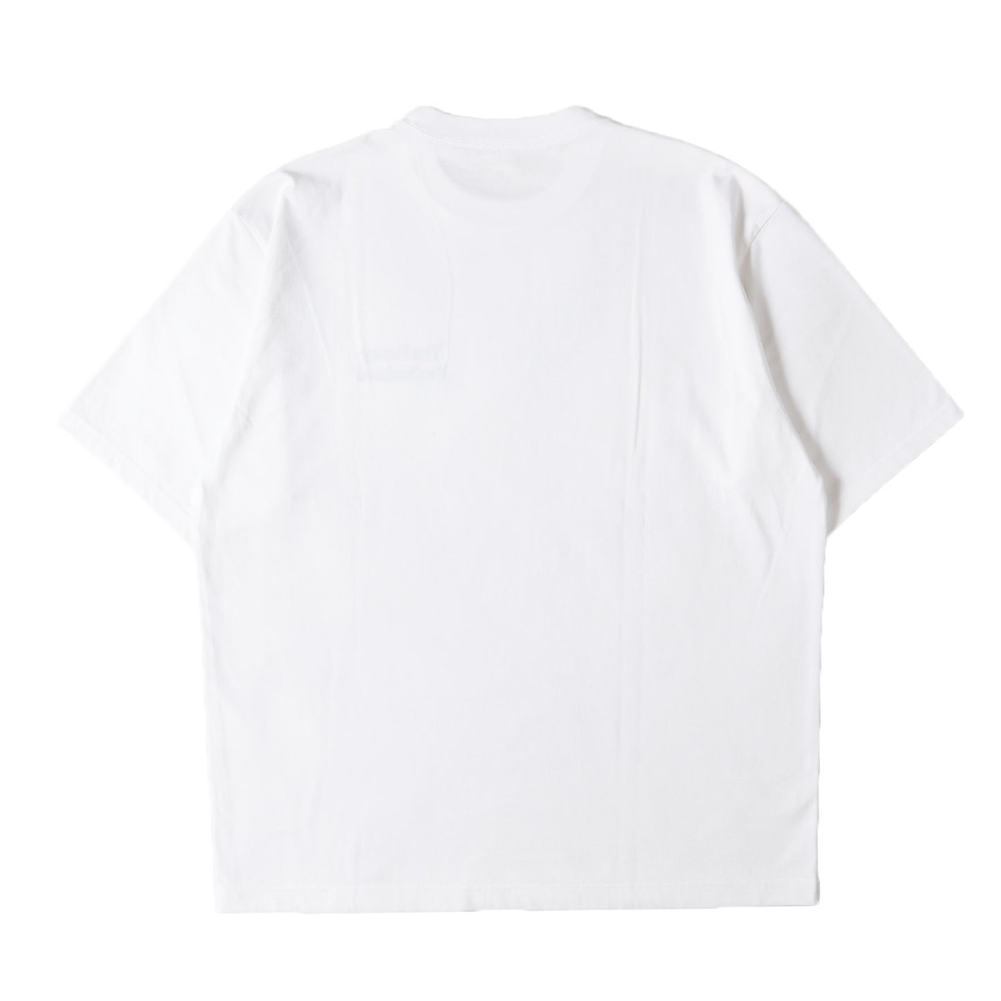21SS ブランドロゴ刺繍 クルーネック Tシャツ